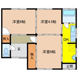 大垣市見取町戸建ての物件間取画像